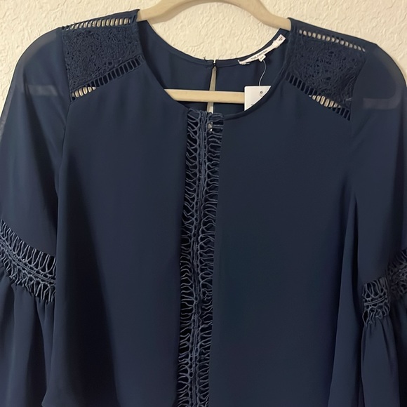 NWT TULAROSA Deep Indigo Top Size XS - Picture 6 of 11